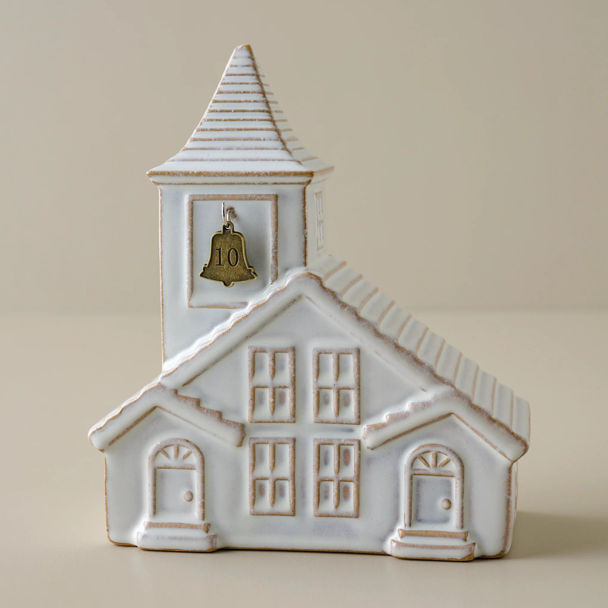 Ceramic Church Bell Countdown to Christmas | Magnolia