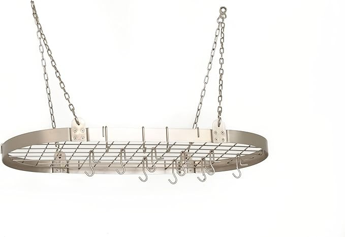 Old Dutch Pot Rack, 36" x 18", Satin Nickel | Amazon (US)
