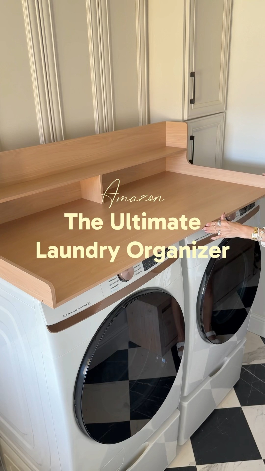 Laundry day just got a major glow-up ✨ These organizing favorites help maximize every inch of your laundry room, create extra storage, and keep all your essentials neat, tidy, and easy to grab. 🧺🤍 

 #LTKHome