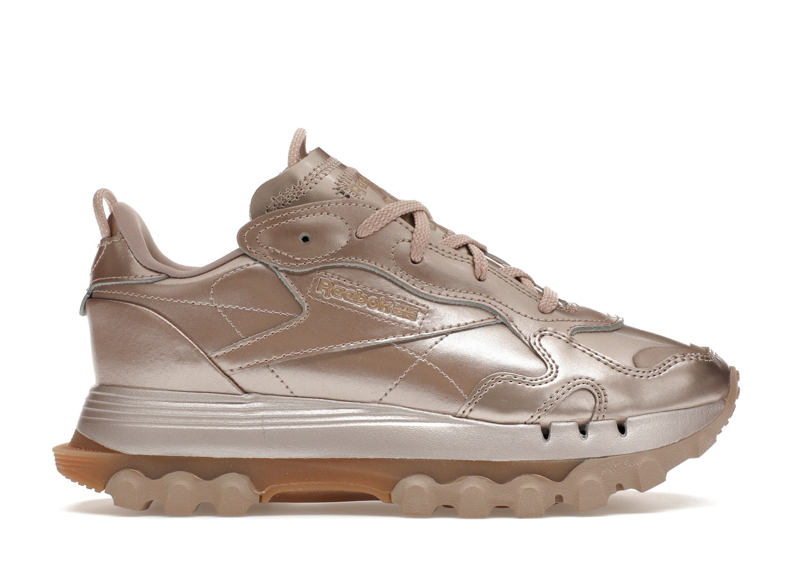 Reebok Classic Leather Cardi B (Women's) Sneakers in Rose Gold/Champagne | StockX
