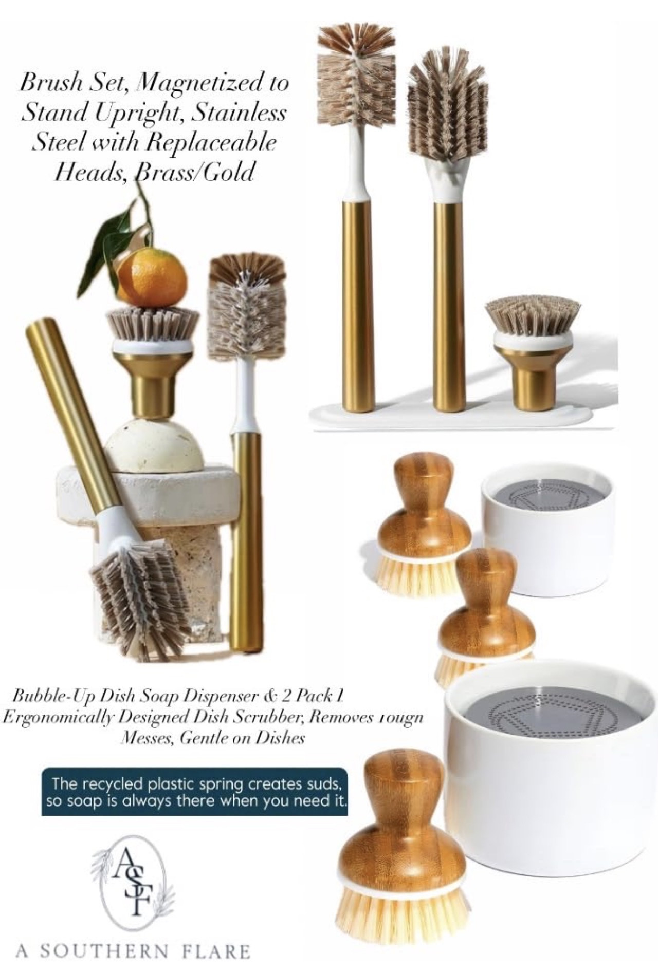 Introducing a game-changer for your kitchen cleaning routine! Discover these brushes and soap dispensers. Say goodbye to tough messes! #KitchenCleaning #HomeEssentials / Amazon Home

#LTKHome