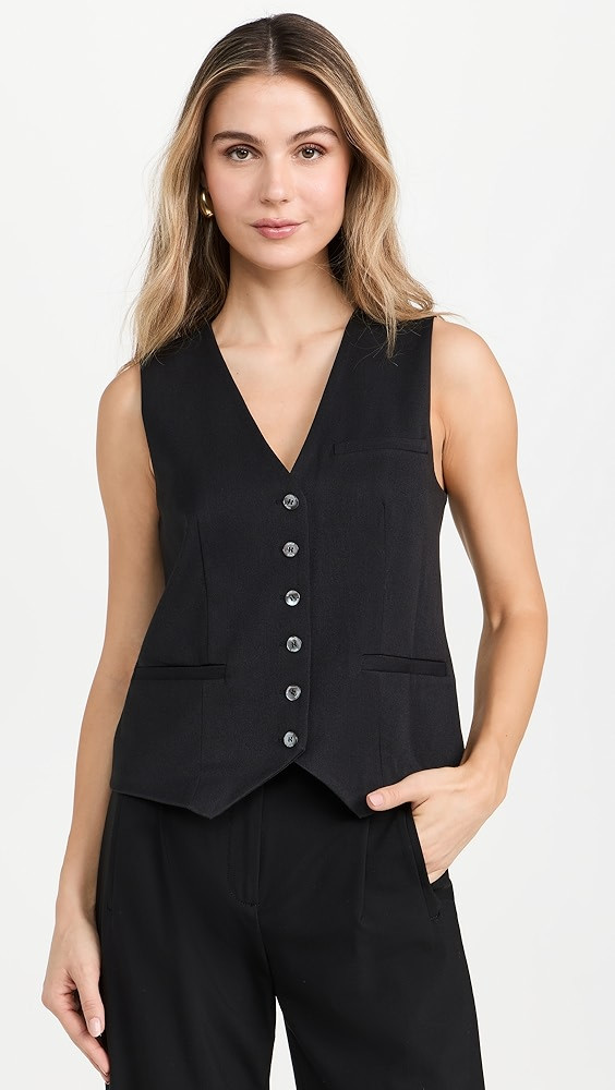 STAUD Brett Vest | Shopbop | Shopbop