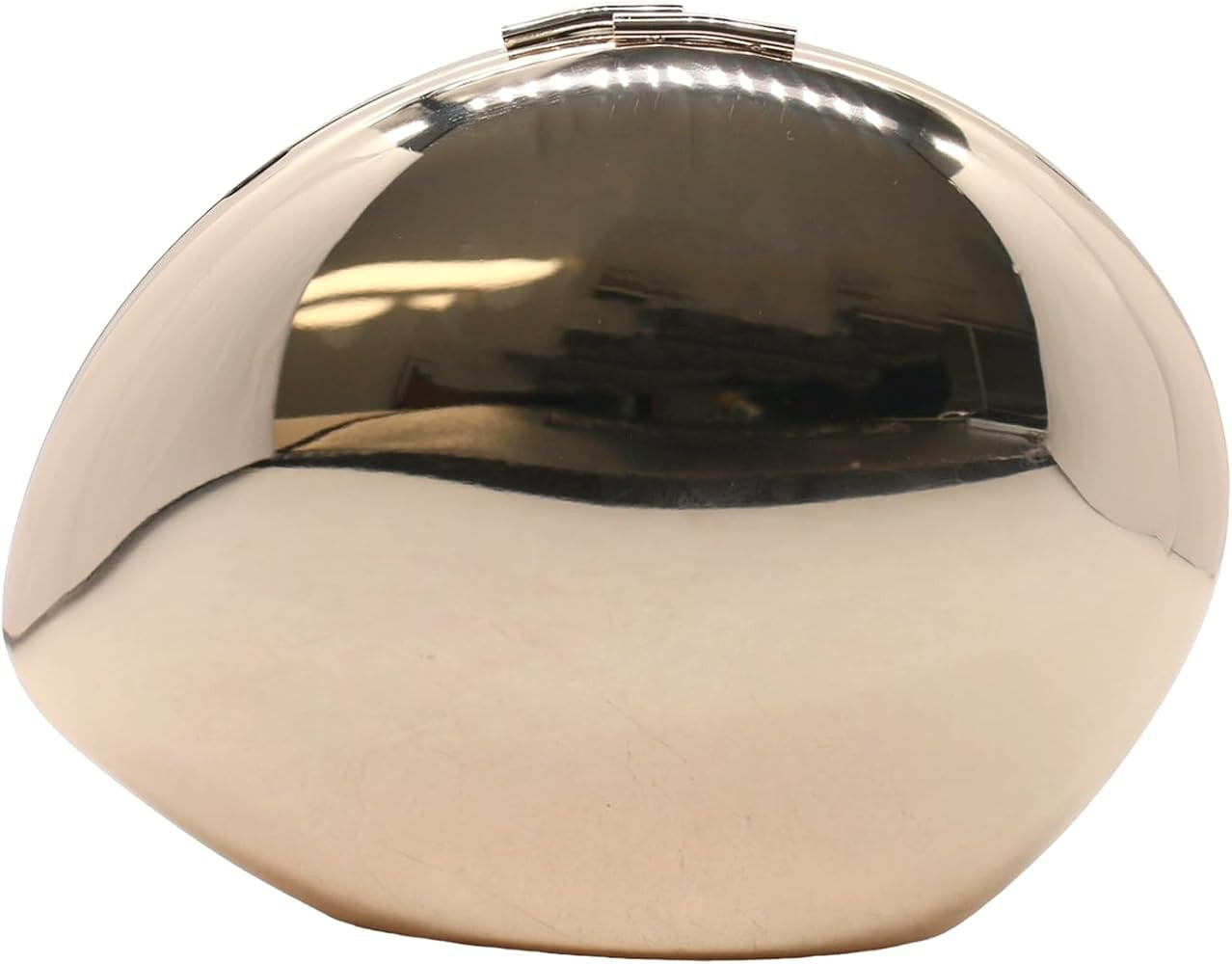 Women Sparkly Acrylic Clutch Unique Shape Metallic Handbag Fancy Evening Bags for Party Prom | Amazon (US)