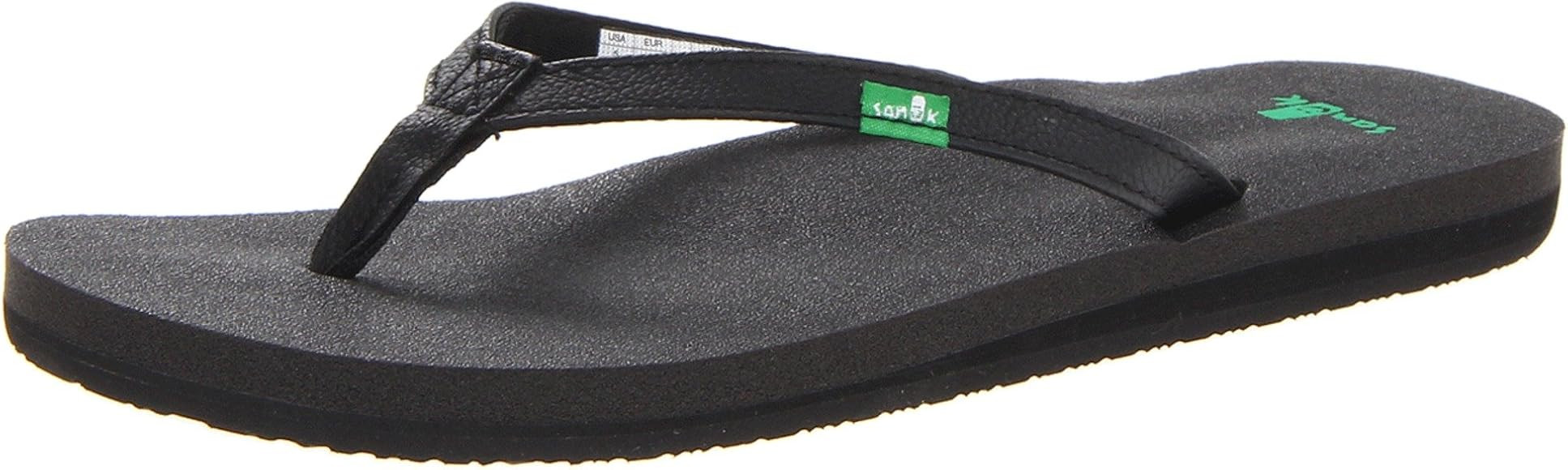 Sanuk Women's Yoga Joy Sparkle Flip-Flop | Amazon (US)