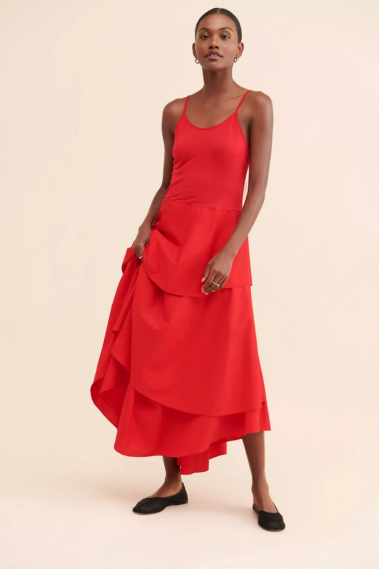 Helene Tiered Maxi Dress | Anthropologie (US)