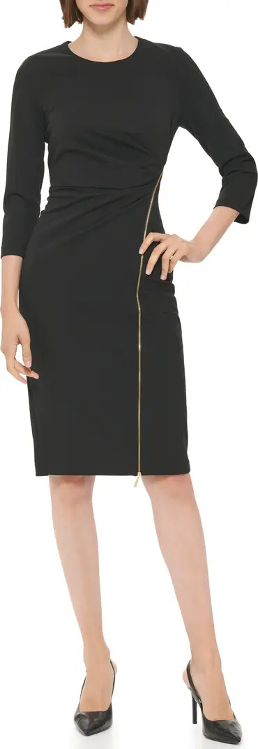 Zip Sheath Dress | Nordstrom Rack