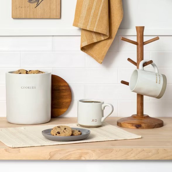 'XO' Stoneware Mug Pink - Hearth & Hand™ with Magnolia | Target