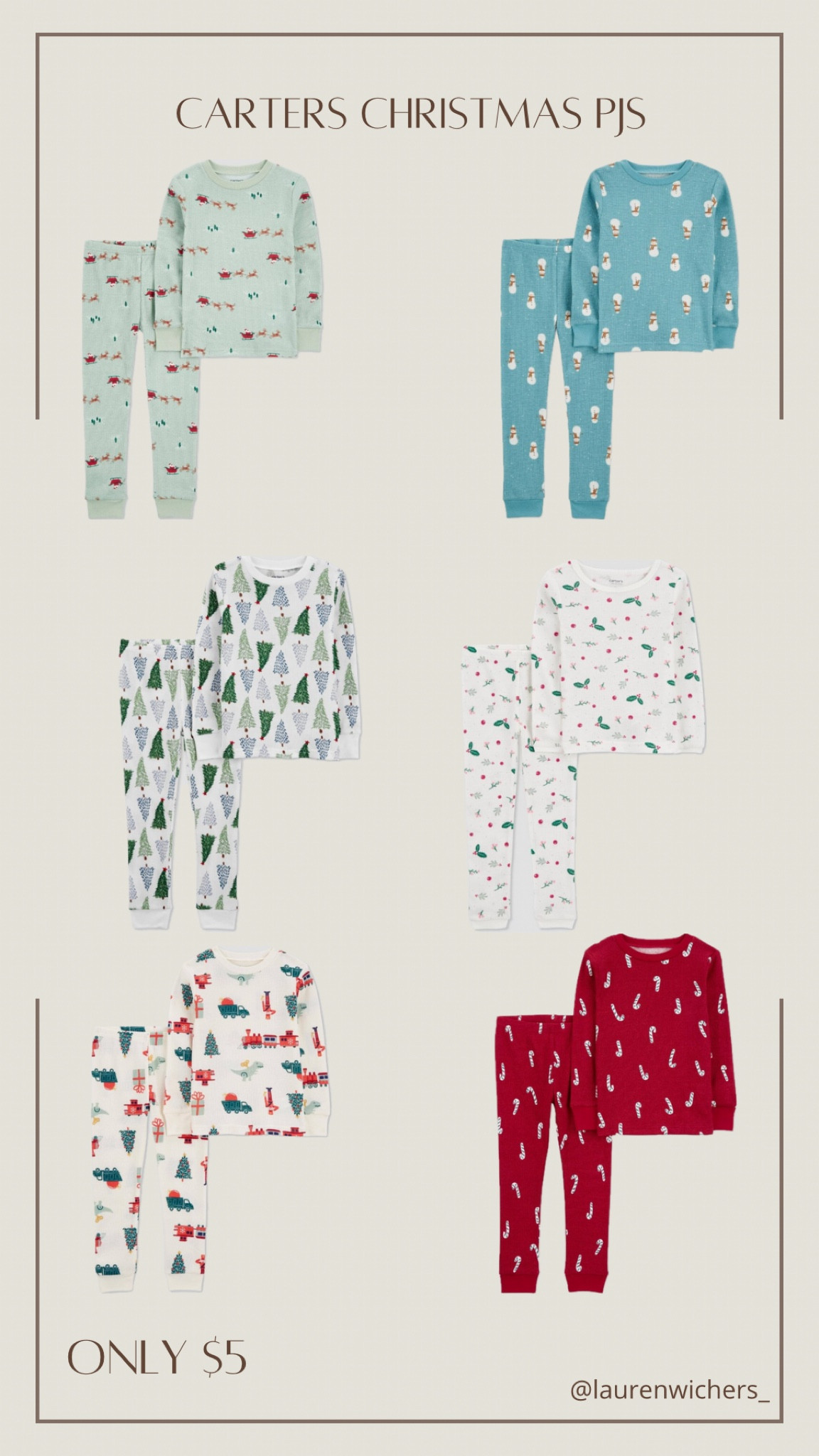 Carter’s Christmas pjs only $5 at target! 

Toddler | baby | kids | Black Friday | $5 | Christmas pajamas | sale alert | target | carters 

#LTKKids #LTKFindsUnder50 #LTKCyberWeek