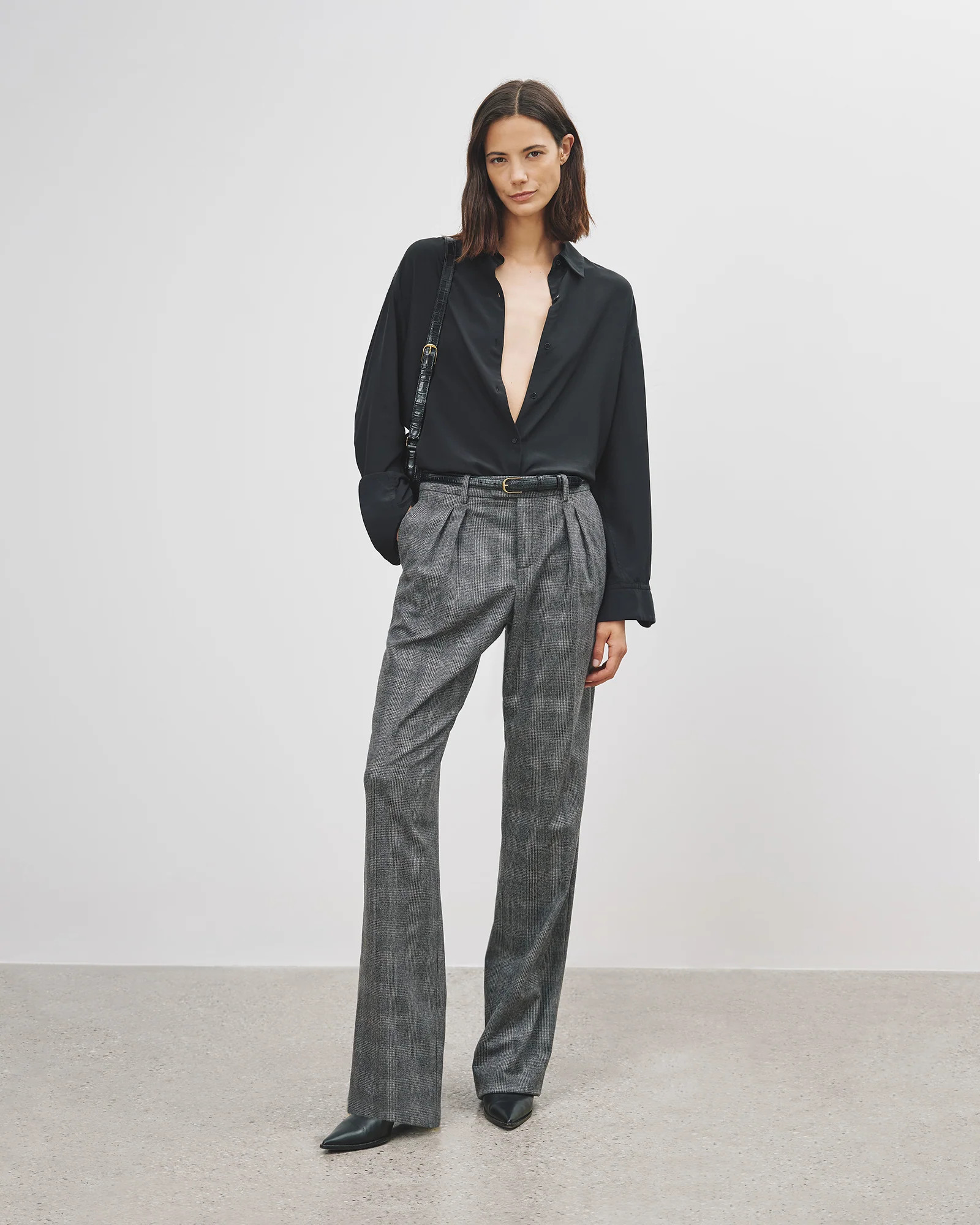 ALPHONSE PLEATED TAILORING PANT | Nili Lotan