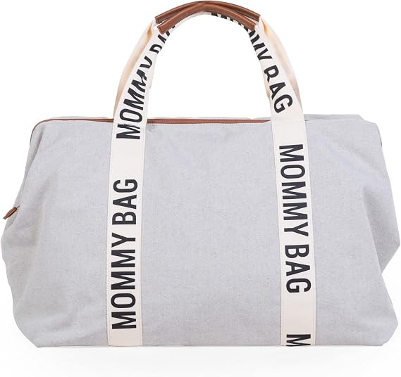 Childhome Signature Mommy Bag, Sporty Diaper Bag, Water Repellant Tote Bag, Large Diaper Bag, Bab... | Amazon (US)