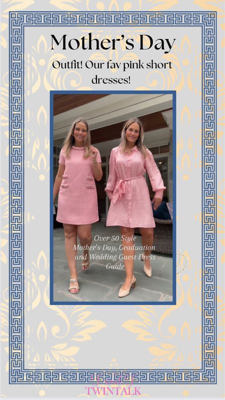 Our favorite pink short dresses for SPRING AND SUMMER!

#LTKmidsize #LTKstyletip #LTKover40