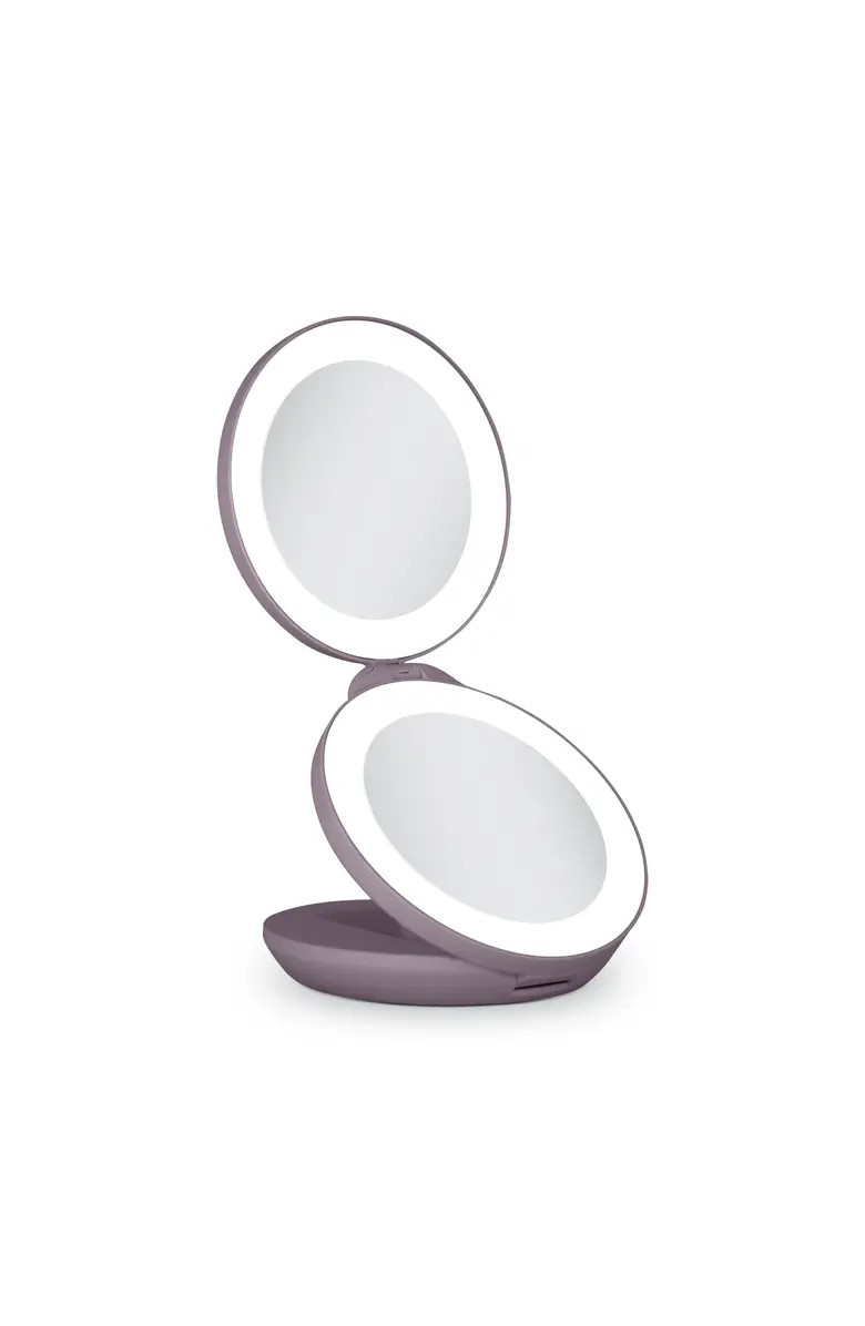 Lighted Travel Mirror with Magnification & Folding-to-Compact | Nordstrom