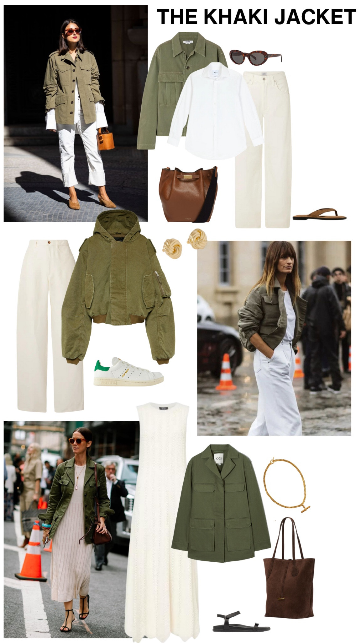 The Khaki Jacket Edit | how to style a khaki jacket 

#LTKeurope #LTKstyletip #LTKspring
