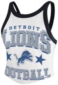 '47 Women's Detroit Lions White Energy Tank Top | DICK'S Sporting Goods