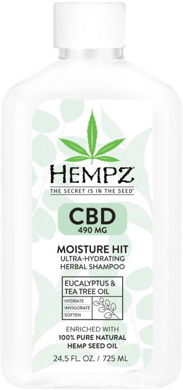 Hempz CBD 490mg Moisture Hit Ultra-Hydrating Herbal Shampoo | Ulta Beauty | Ulta