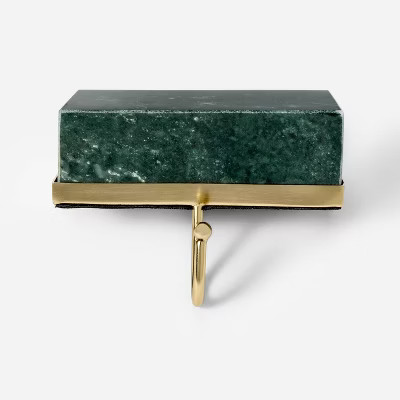 Marble Stocking Holder Green - Threshold™ designed with Studio McGee | Target
