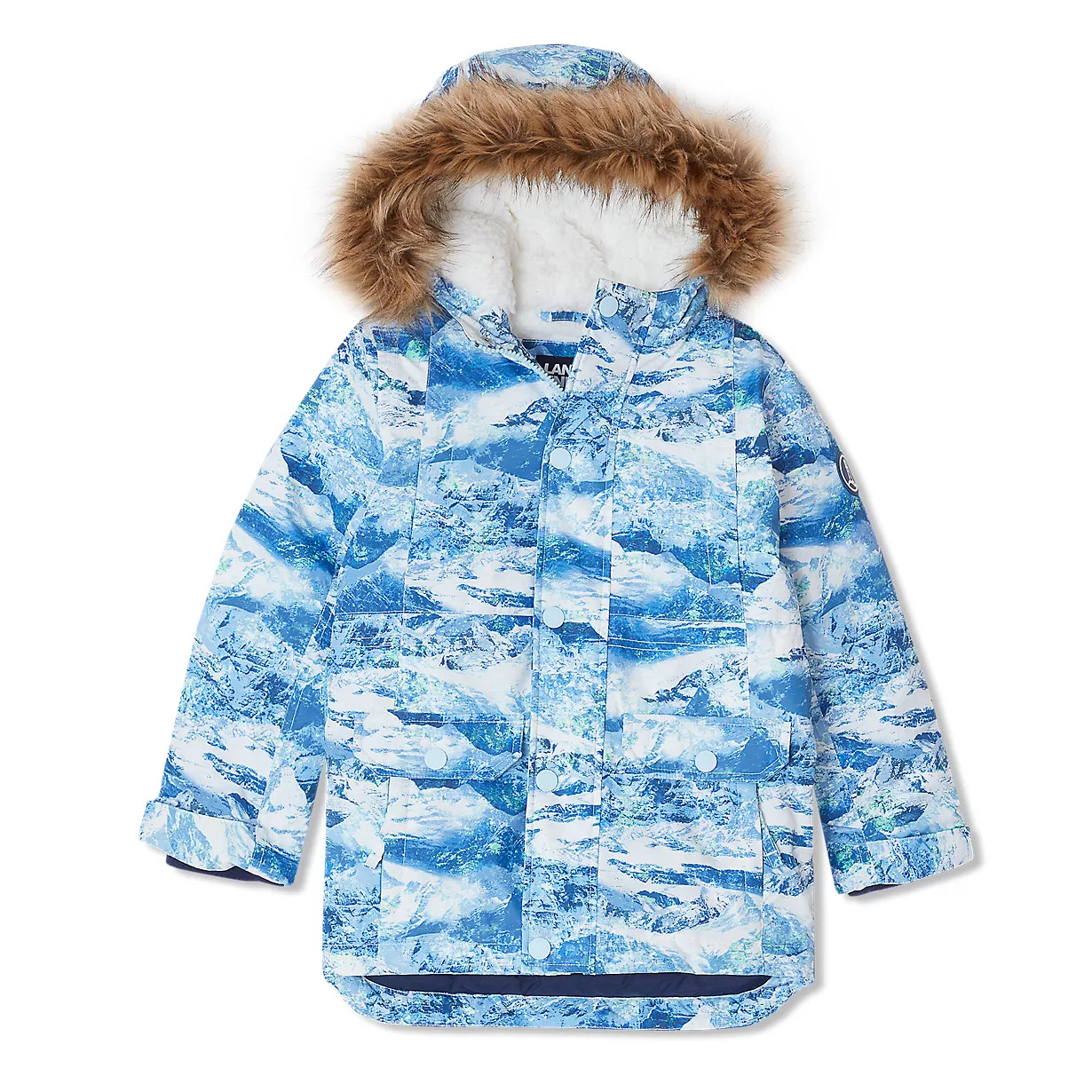 Kids Expedition Waterproof Winter Down Parka | Lands' End (US)