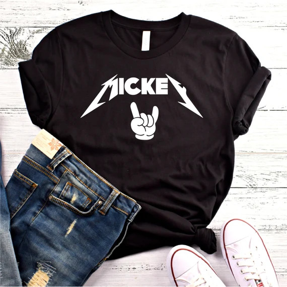 Mickey Rock and Roll Shirt Cool Kids Disney Shirt Funny | Etsy | Etsy (US)