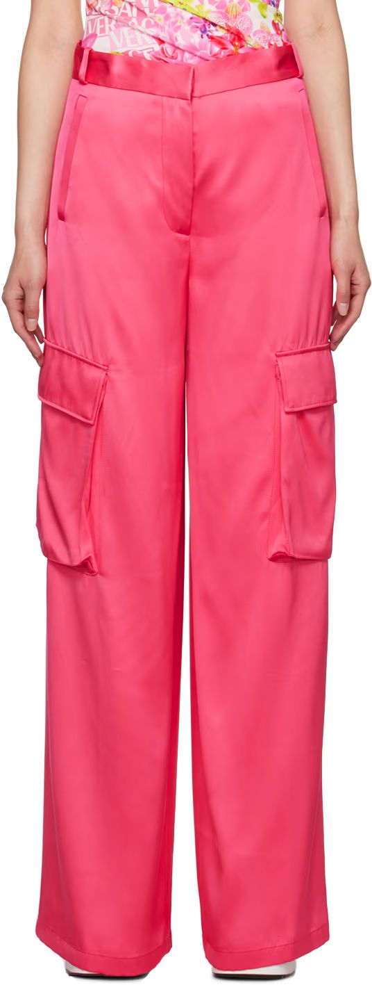 Versace - Pink Cargo Pocket Trousers | SSENSE