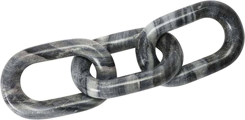 Bloomingville Marble, Variegated Grey Tones Decorative Chain | Amazon (US)