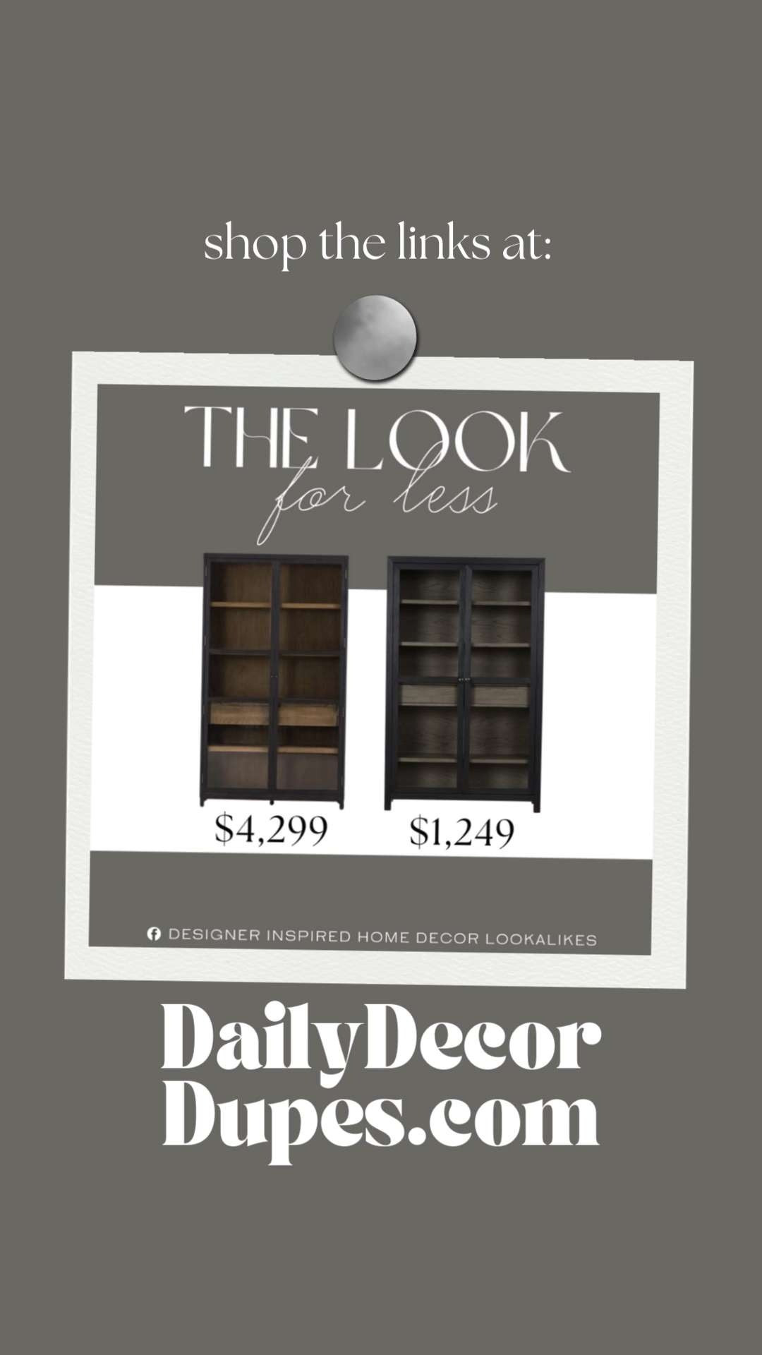 Inspired by Kathy Kuo Home Display Case. Contemporary Display Cabinet. Rustic Wood Accent Cabinet. Clear Glass Display Cabinet. Modern Rustic Display Case. Classic Glass Door Cabinet. Wood and Glass Display Cabinet. Rustic Accent Storage Cabinet.    

Home more affordable option find copy cat similar look for less budget friendly affordable cheap cheaper beautiful pretty. Clearance sale coupon code discount code promo code luxury lookalike look a like Inspo inspiration inspired by idea ideas Love like these? I share multiple every day in my FB group.
#kathykuohomeinspired #displaycase #rusticwoodcabinet #glassdisplaycabinet #accentcabinet #storagesolution #furniturefinds #elegantstorage 

 #LTKHome