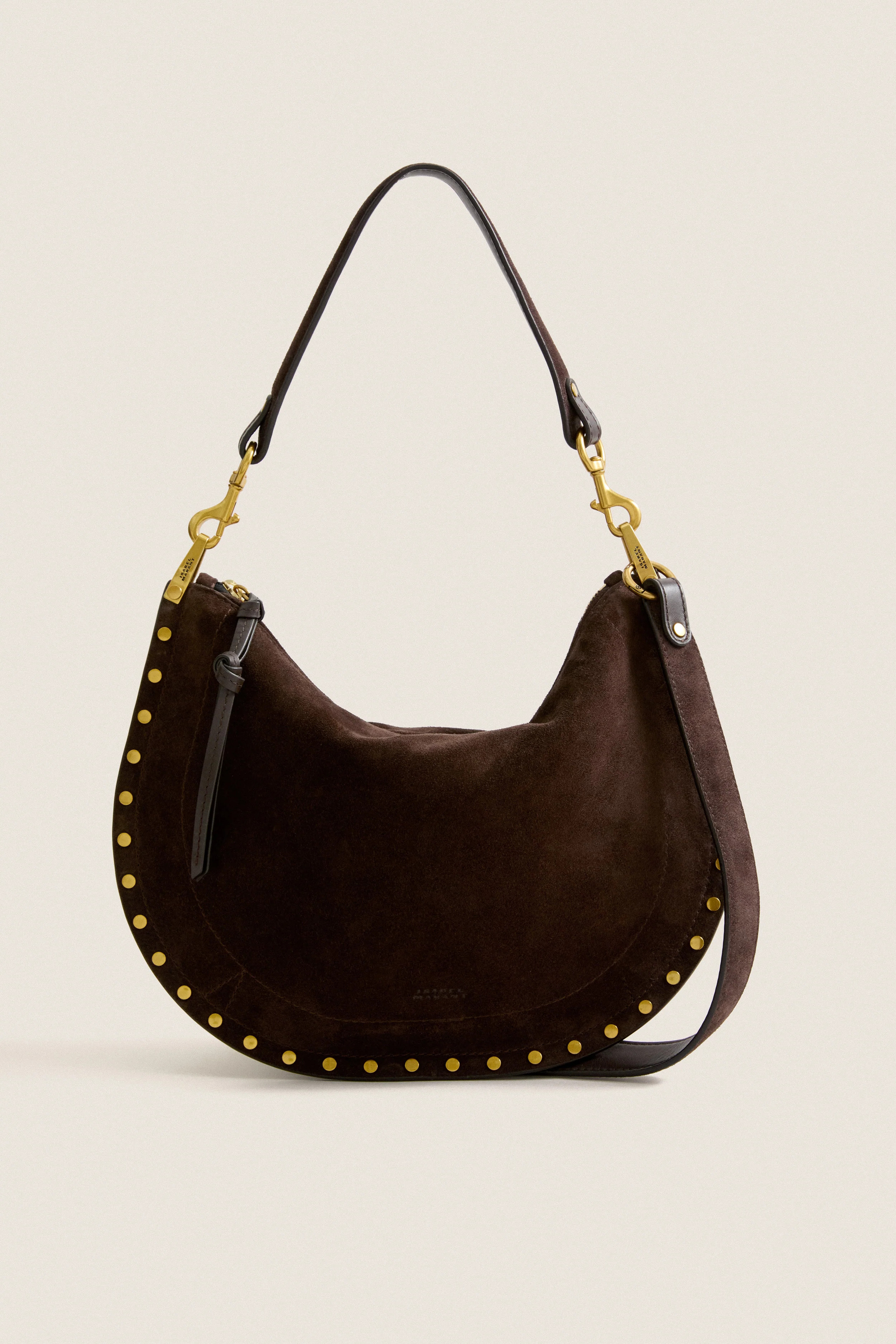 Coffee Oskan Soft Zip Shoulder Strap | Tuckernuck (US)