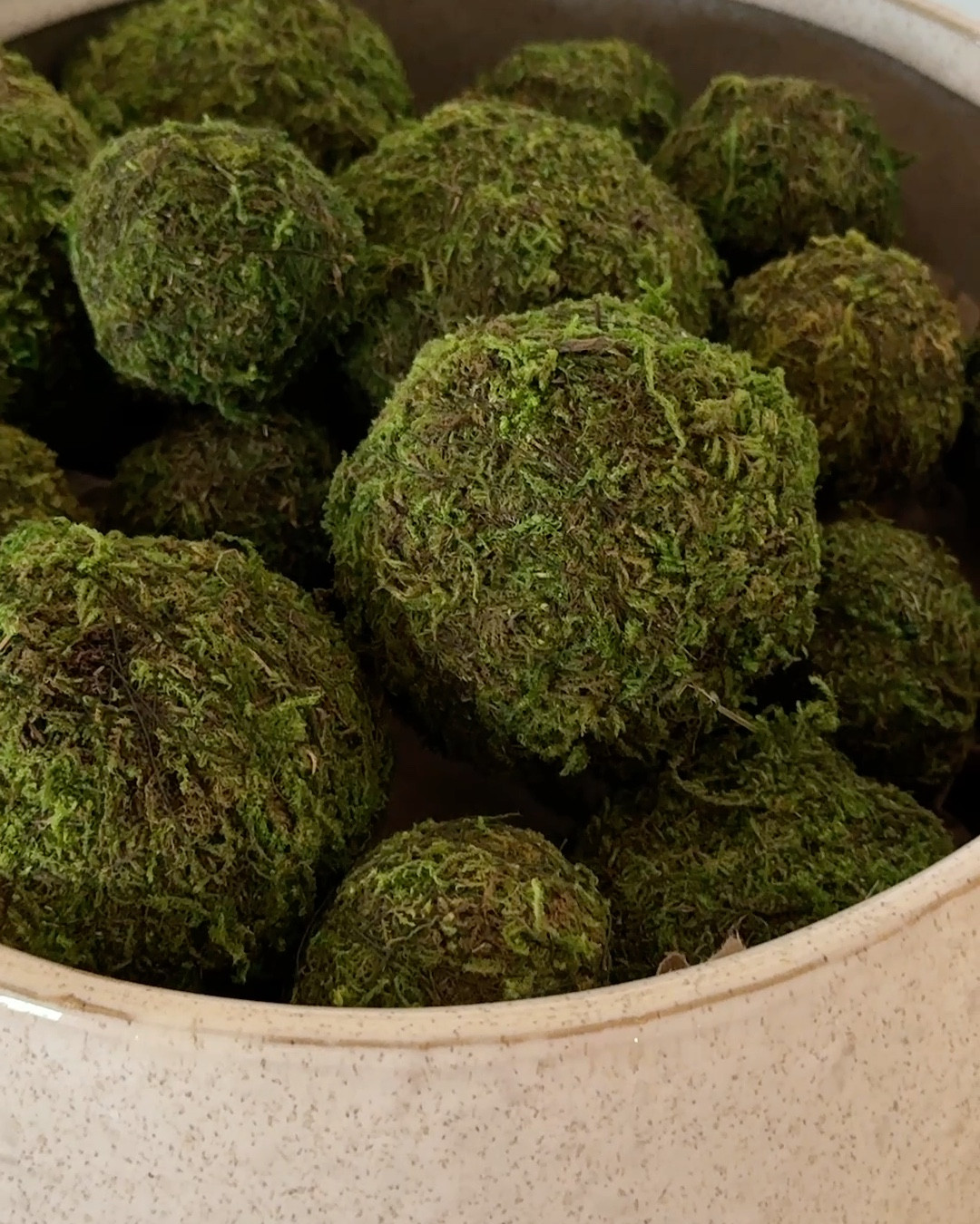 Easy, look for less centerpiece for spring. Tabletop decor, centerpiece ideas. Love these Amazon moss balls; the perfect natural color. And gorgeous ceramic bowl from target! 

#LTKWatchNow #LTKHome #LTKSeasonal