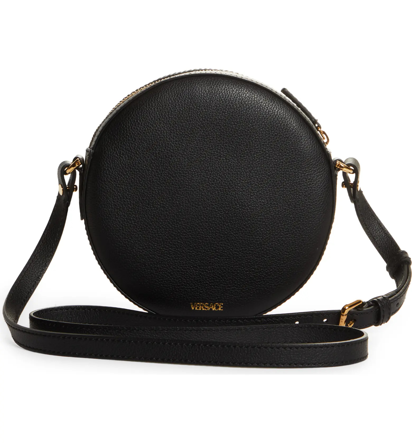 Versace La Medusa Round Leather Camera Bag | Nordstrom | Nordstrom