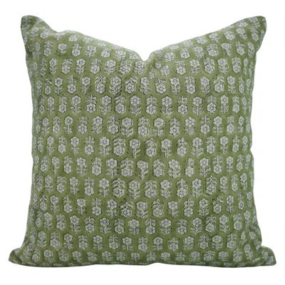 Fabdivine Decorative Cushion Cover, Block Printed Home Accent, Pushp Samhita | Wayfair North America