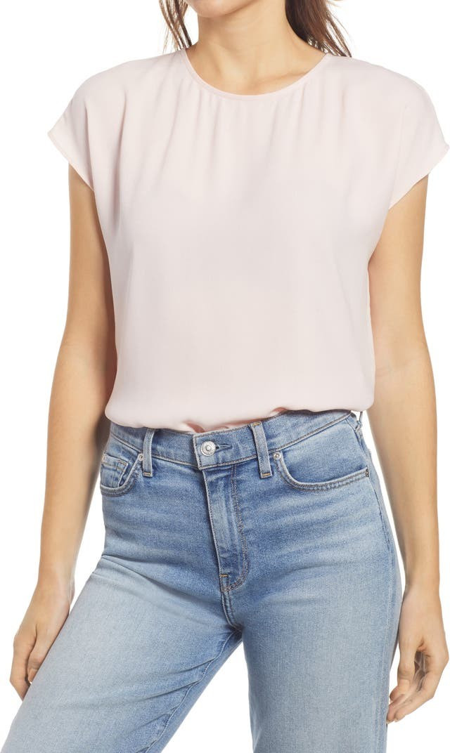 Cap Sleeve Blouse | Nordstrom