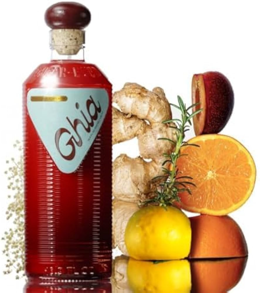 Ghia Non-Alcoholic Apéritif - 500ml | Botanical Mediterranean-Inspired Spirit Cocktail Mixer wit... | Amazon (US)