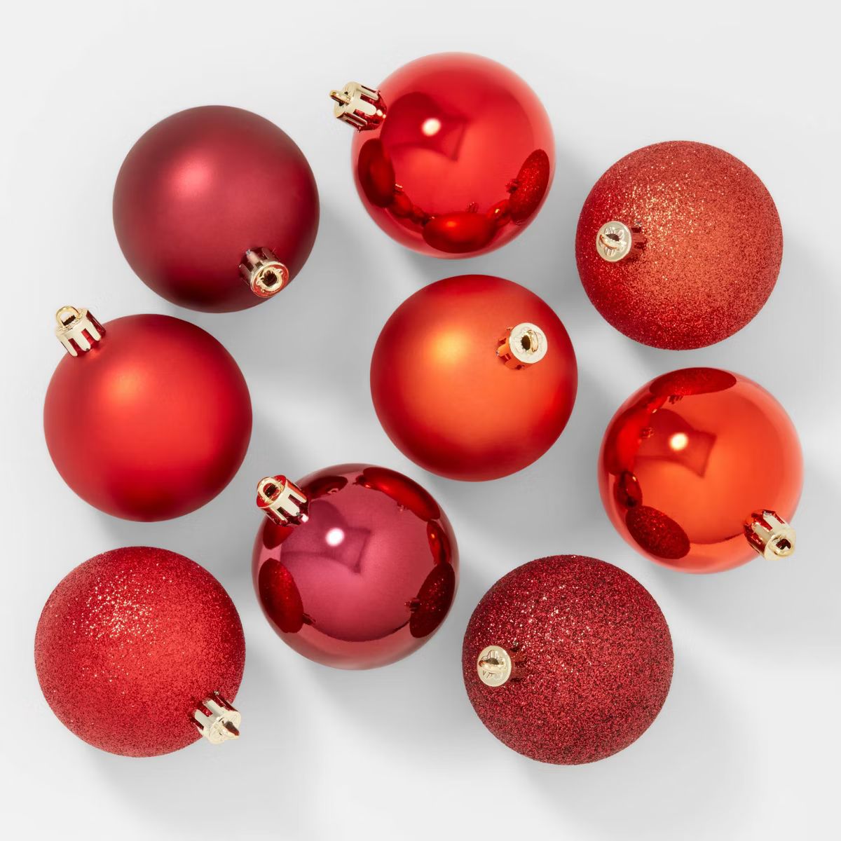 50ct Shatter-Resistant Round Christmas Tree Ornament Set - Wondershop™ | Target