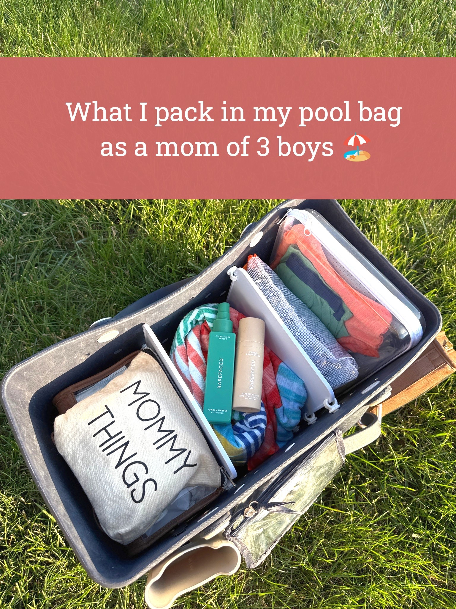 we’re doing pool days, I need EASY. This is everything I keep stocked in our pool bag so we can get out the door fast.

#LTKmomlife