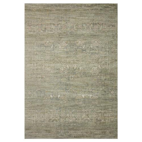 Indra Global Bazaar Sage Abstract Patterned Rug - 7'10"x10' | Kathy Kuo Home