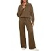 GRECERELLE Jogginganzug Damen Trainingsanzug Zweiteiler Outfits Tracksuit Langarm Lässige V Neck Halb Zip Tops und Jogginghosen Trainingsanzüge mit Taschen | Amazon (DE)