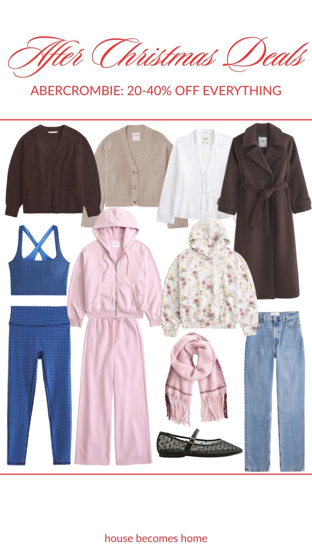 After Christmas Deals! Abercrombie: 20-40% off everything! 🛍️



#LTKActive #LTKSaleAlert #LTKHoliday