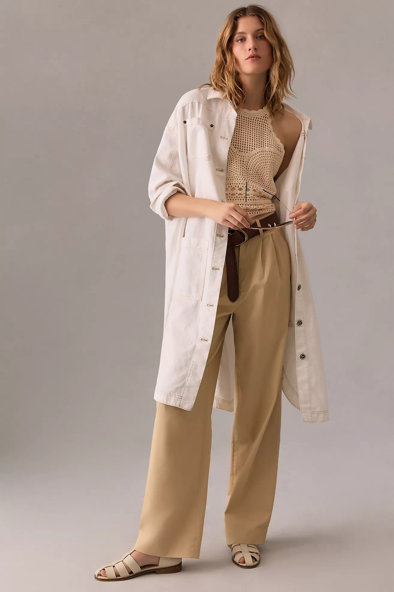 Pilcro Duster Shacket | Anthropologie (US)