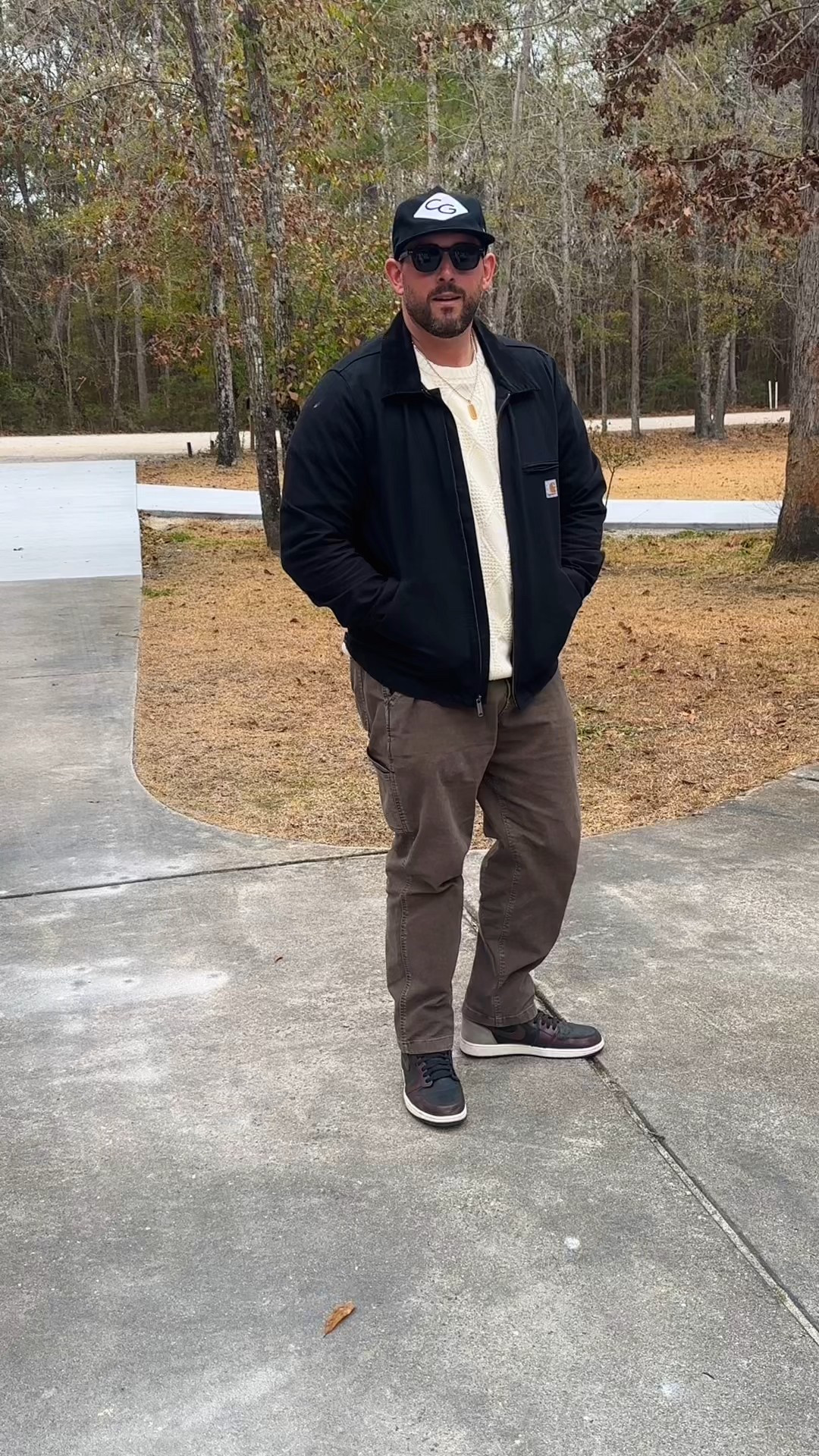 My wife is working on her video skills haha but the #ootd is winter storm ready! 

#LTKMens #LTKootd #LTKdayinmylife