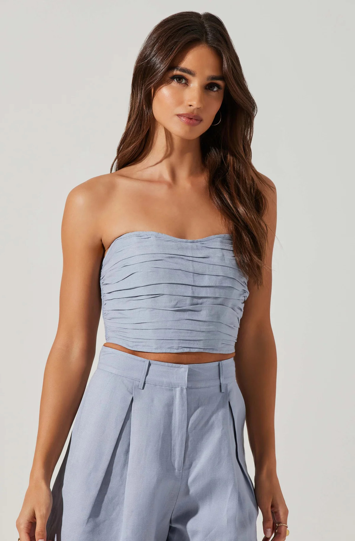 Jessamine Ruched Tube Top | ASTR The Label (US)