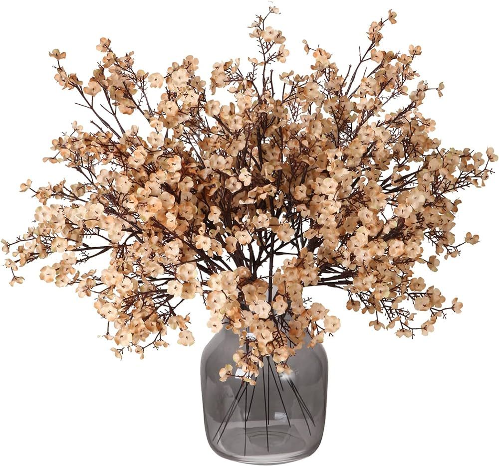 Momkids 6Pcs Babys Breath Artificial Flowers Bulk Real Touch Flowers Fake silk Flowers Bulk for H... | Amazon (US)