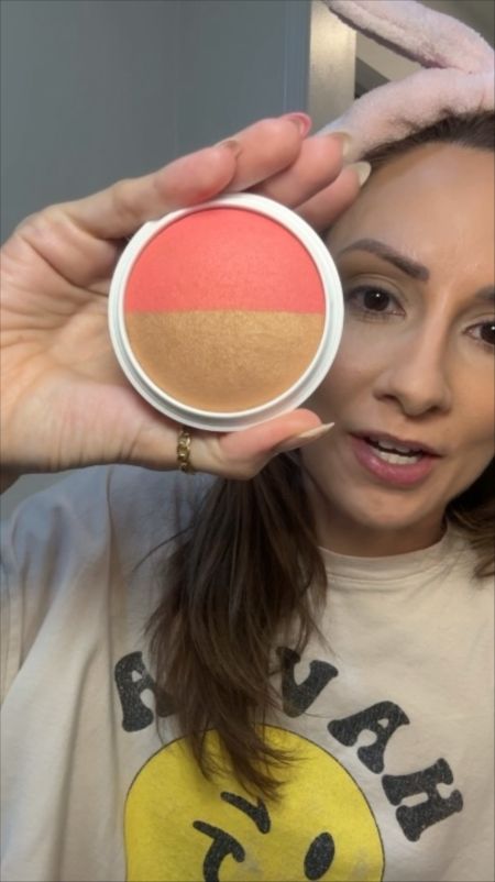 Use code MWEST15 for a discount!! I am so exited to be one of the first to try one of the new dibs blush toppers! They’re even more pigmented and this color, starstruck, can be used for blush and contour with that gold color. I even used it for eye crease!  Dibs is a go-to for me for liquid makeup as well so I’m linking my faves including the desert island duo, these blush toppers, the liners, the brushes, and the glosses! The brushes are an absolute must for a seamless blend! Again code MWEST15 🥳 oh and I’ll link my headband from yours truly that can be worn like this or flip it to hold your hair back! 🫶

#LTKbeauty #LTKfindsunder50 #LTKVideo