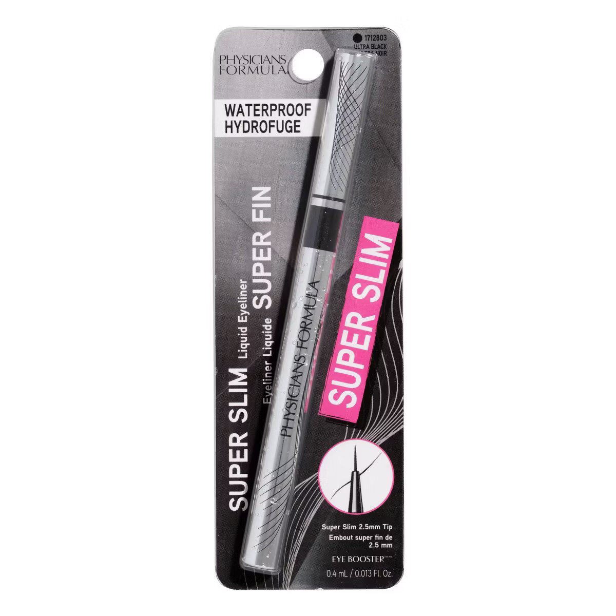 Physicians Formula Eye Booster Super Slim Liquid Eyeliner - Ultra Black - 0.013 fl oz | Target
