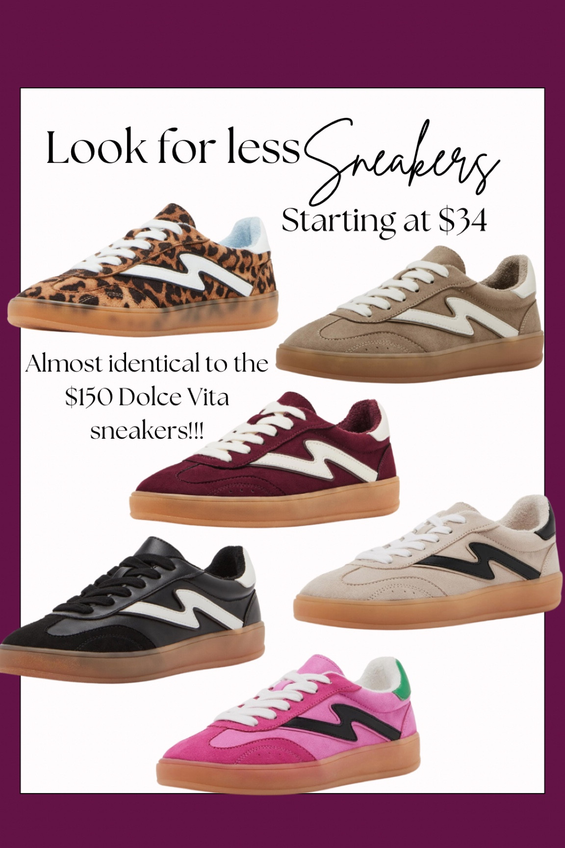 So similar to my $150 dolce vita sneakers!!! 

#LTKGiftGuide #LTKShoeCrush #LTKHoliday