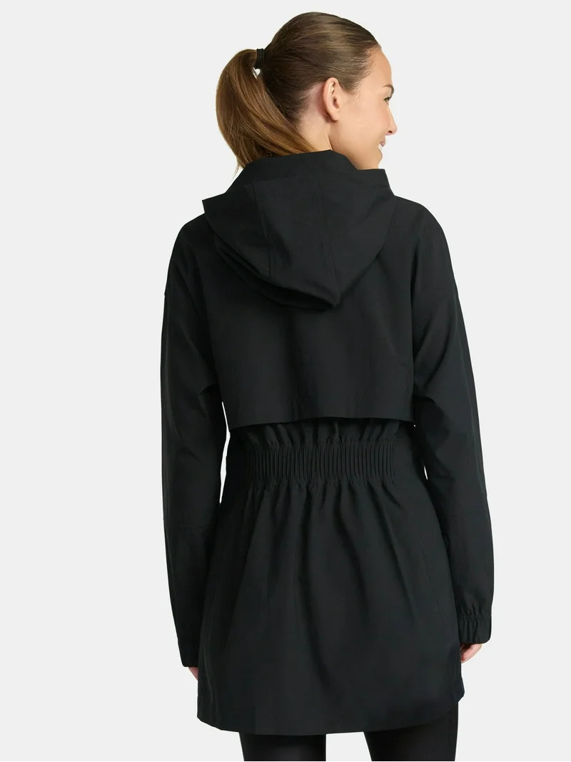 Avia Women's Long Rain Jacket, Sizes XS-XXXL | Walmart (US)