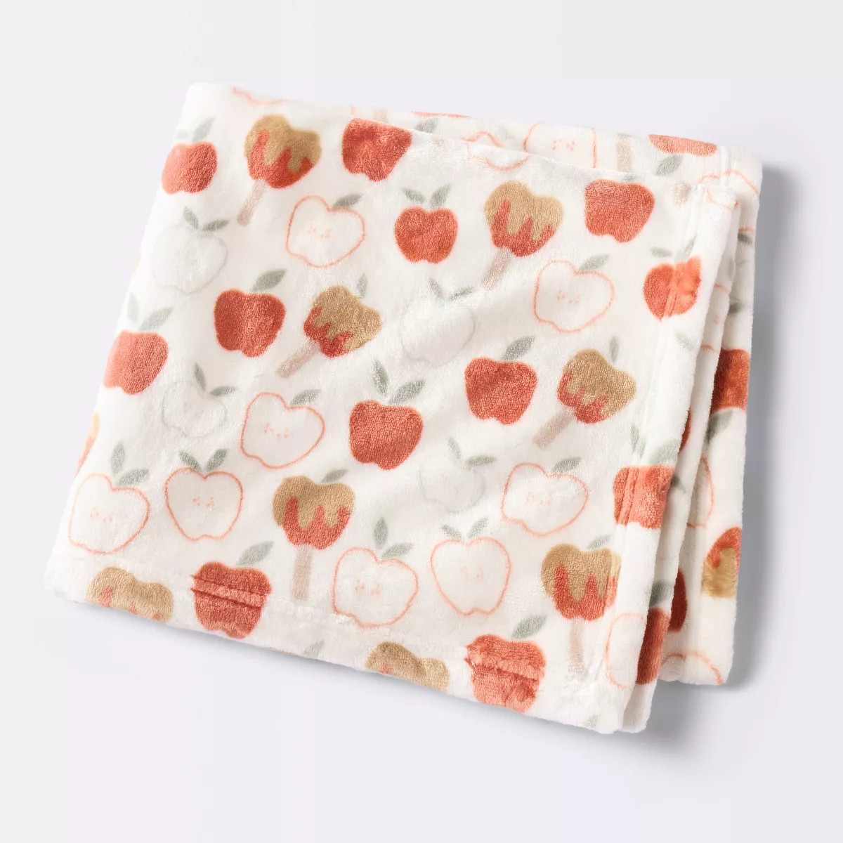 Printed Apple Baby Blanket - Cloud Island™ | Target