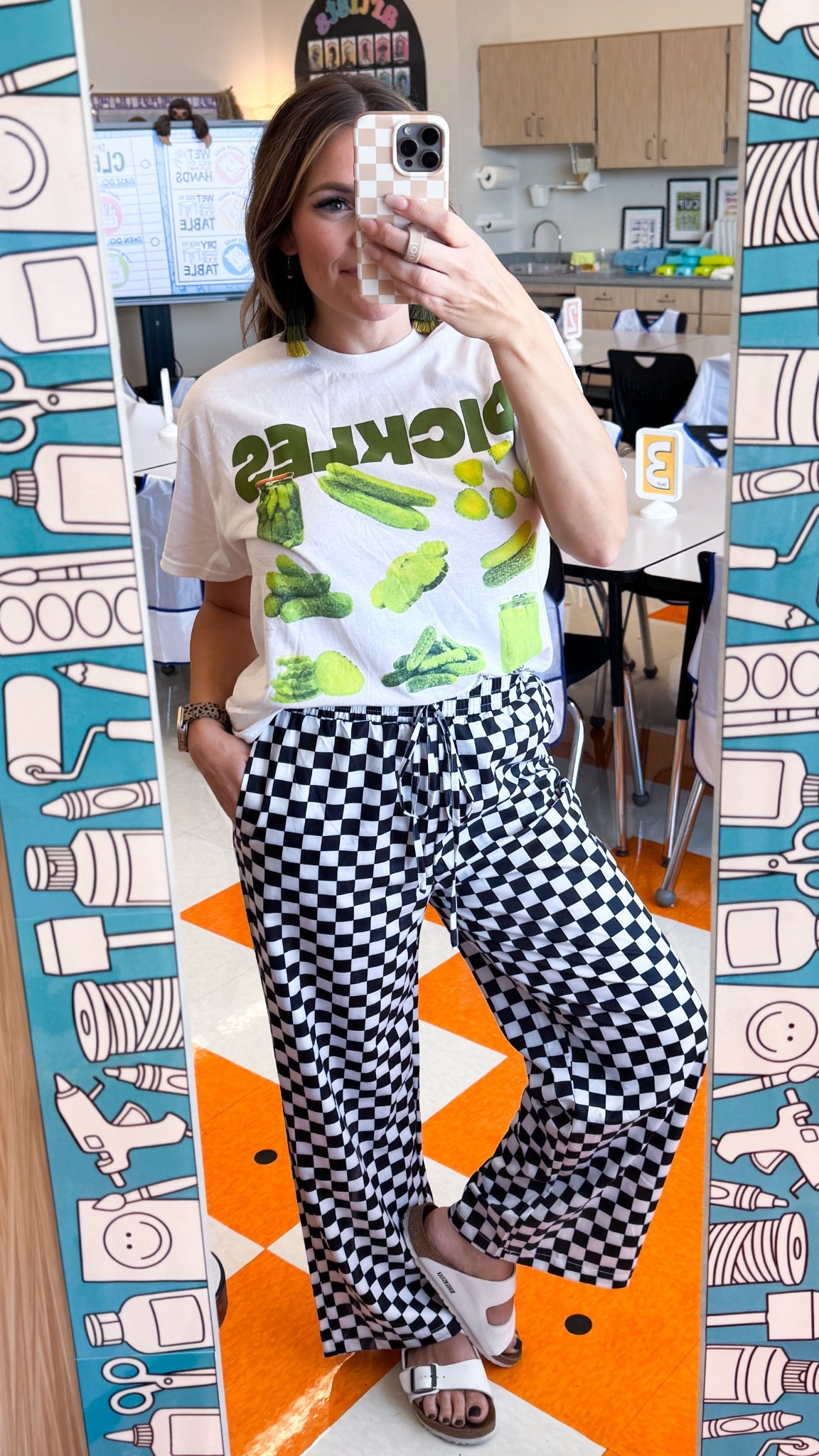 Tee is from 5 Below, but similar styles are linked!