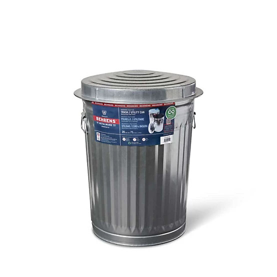 Behrens  20 gal. Galvanized Steel Utility/Trash Can | Tractor Supply