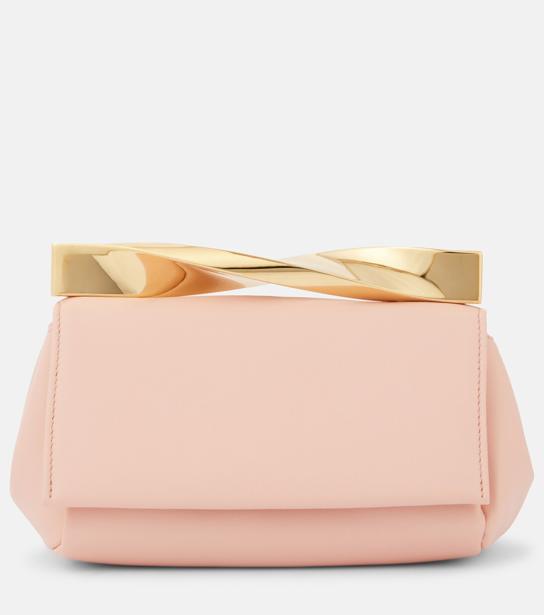 Clutch Twist Mini aus Leder | Mytheresa (DACH)