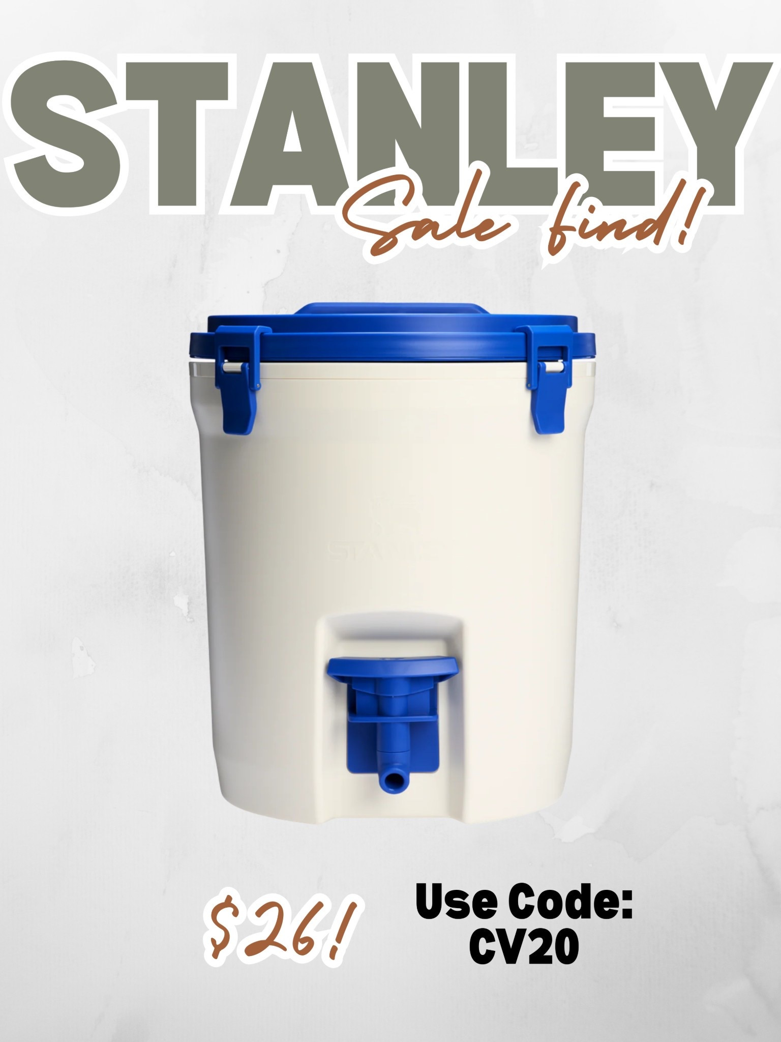 Stanley water jug! Only $26 at checkout! Use code CV20

#LTKSaleAlert #LTKHome #LTKActive