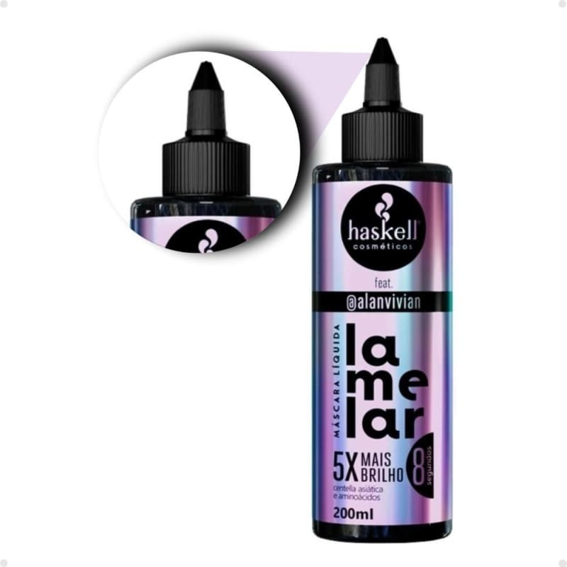Máscara Líquida Haskell Lamelar feat Alan Vivian 200ml | Beleza Na Web (BR)